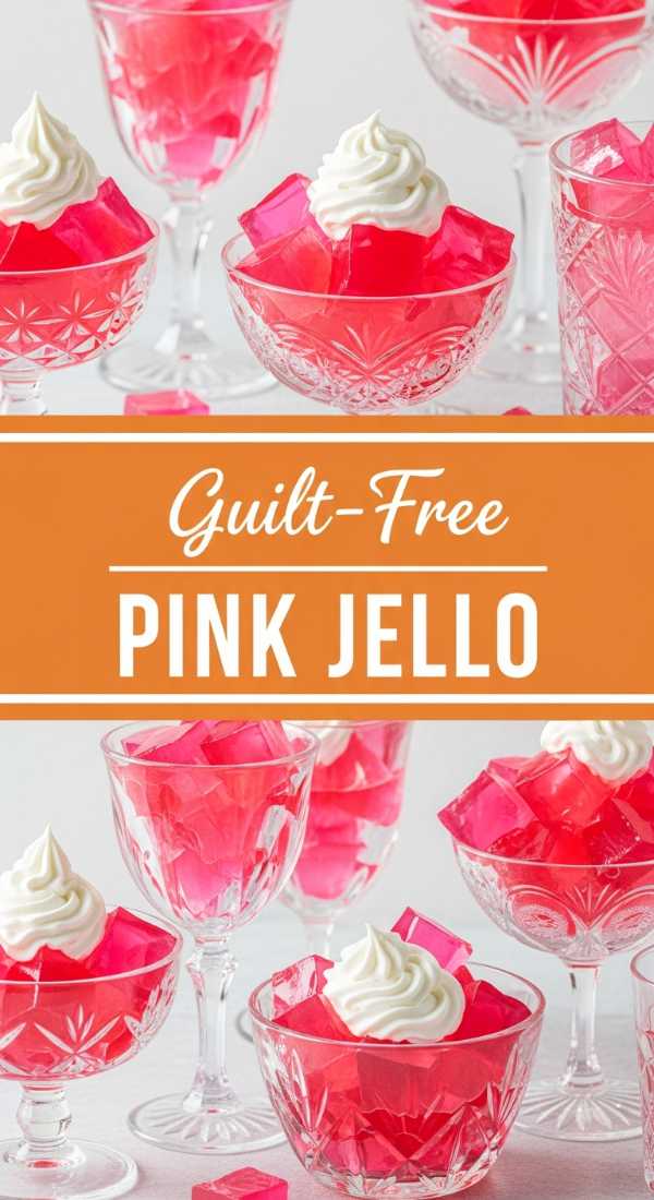 Guilt-Free Pink Gelatin Diet Recipes