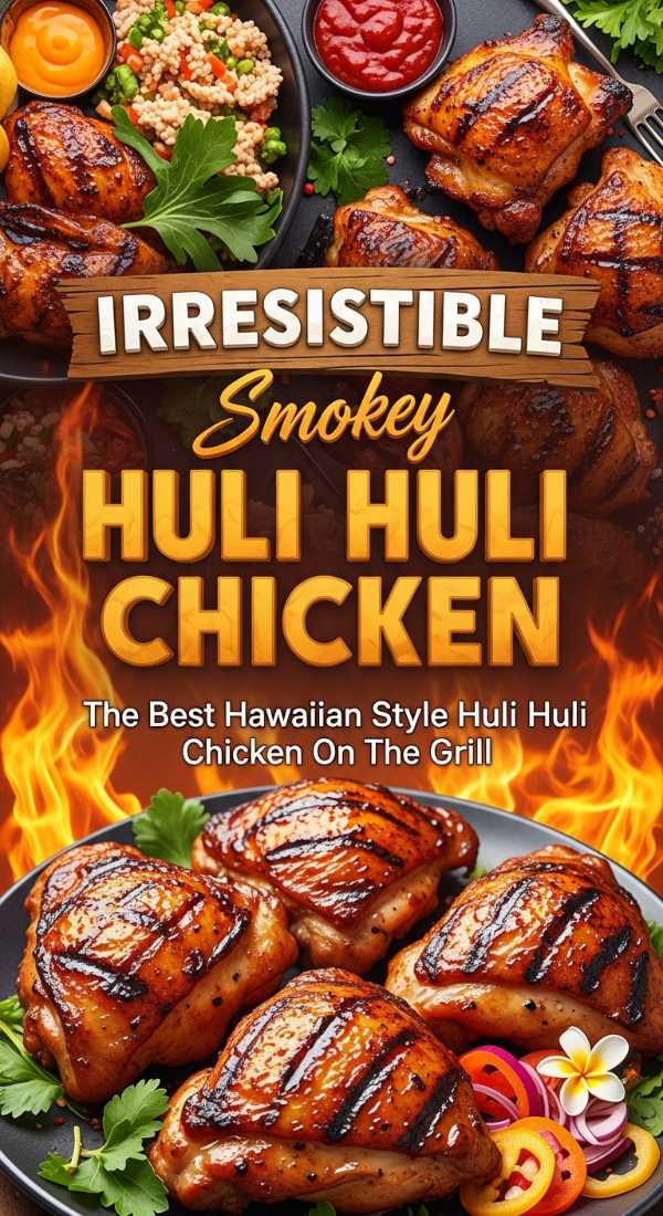 Hawaiian Style Huli Huli Chicken Grill
