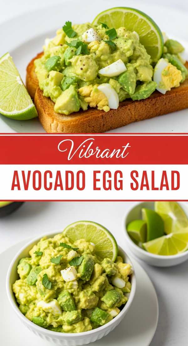 Healthy Avocado Egg Salad for Quick Meals