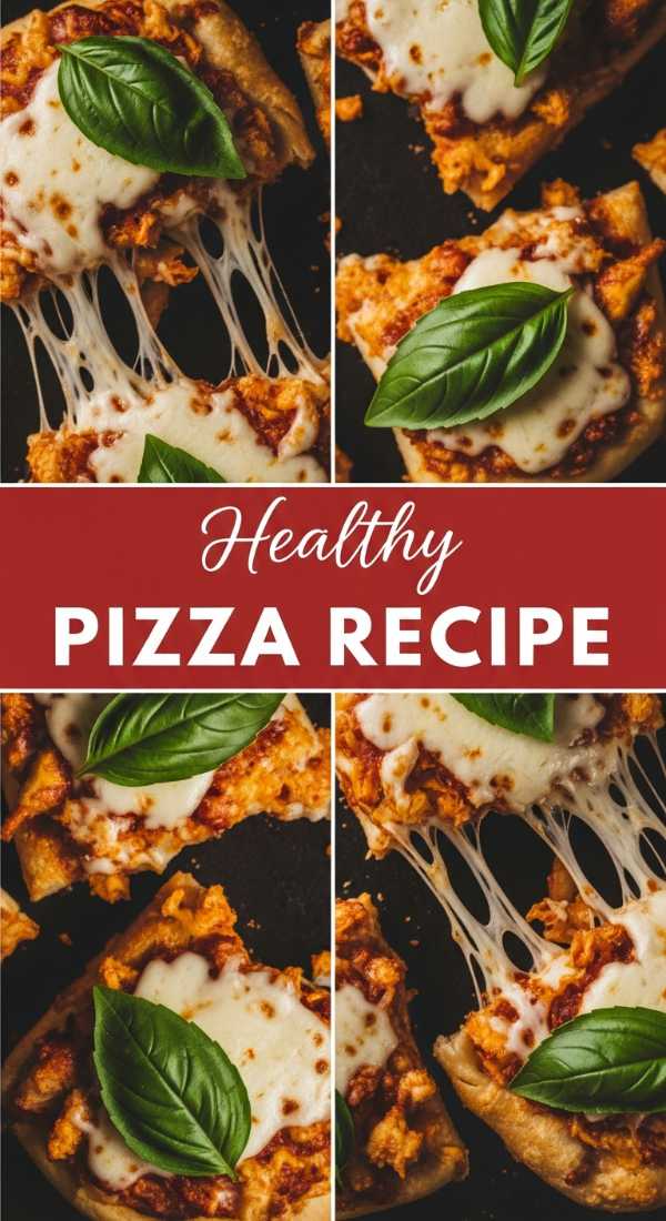 Healthy Chicken Crust Pizza Recipe (Low Carb)
