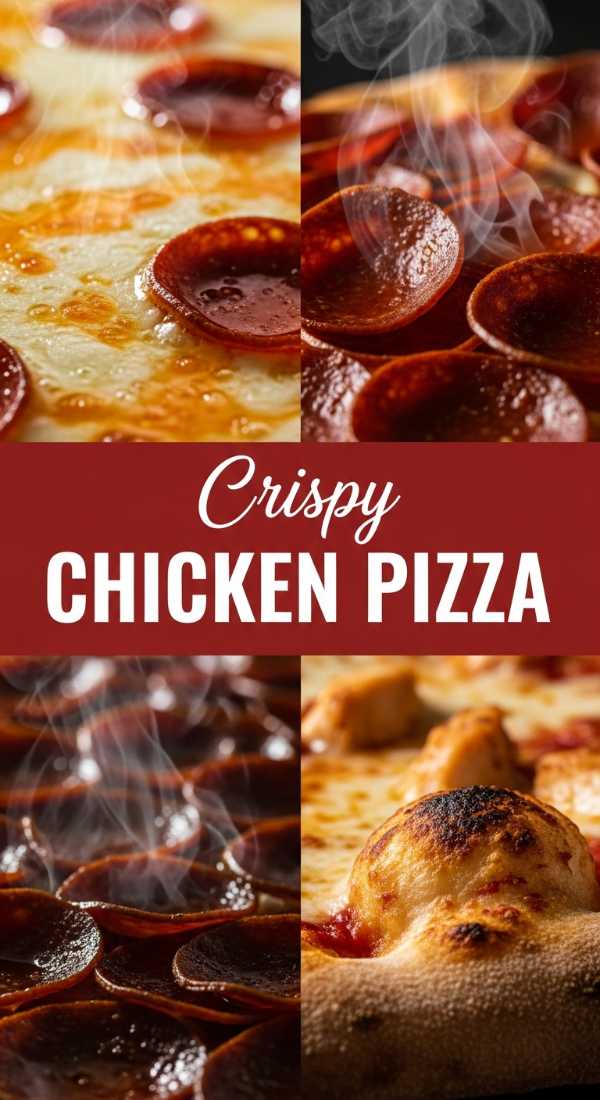 Healthy Chicken Crust Pizza Recipe - Low Carb & Keto Friendly