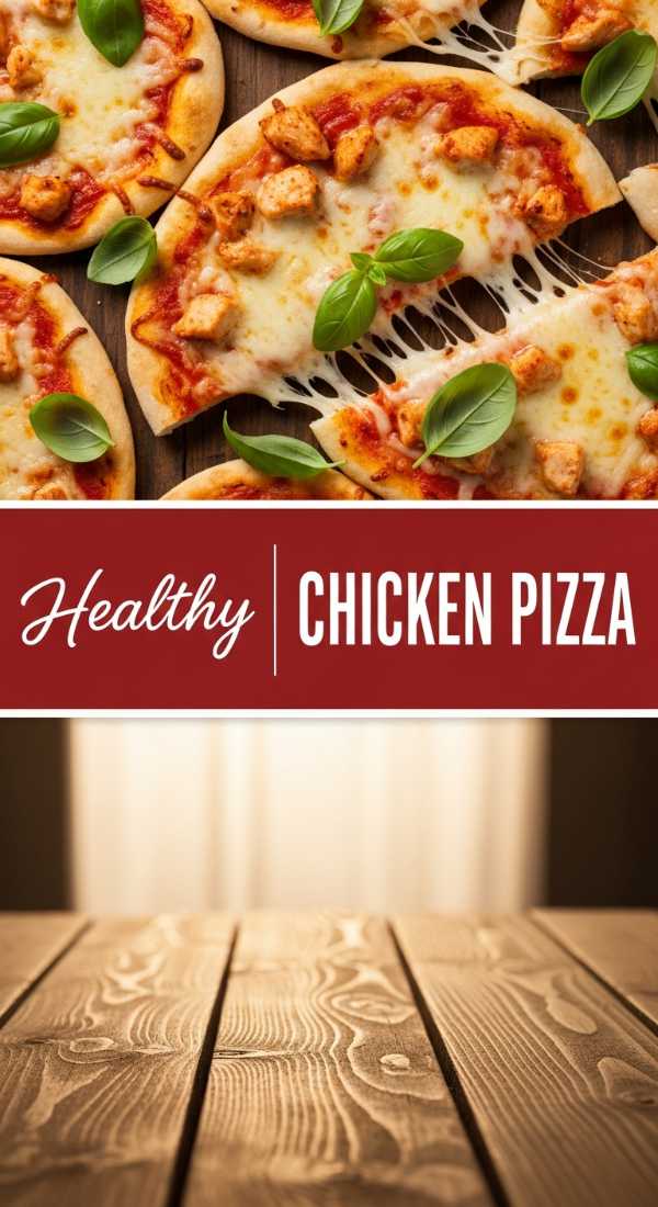 Healthy Chicken Crust Pizza Recipes for Dinner