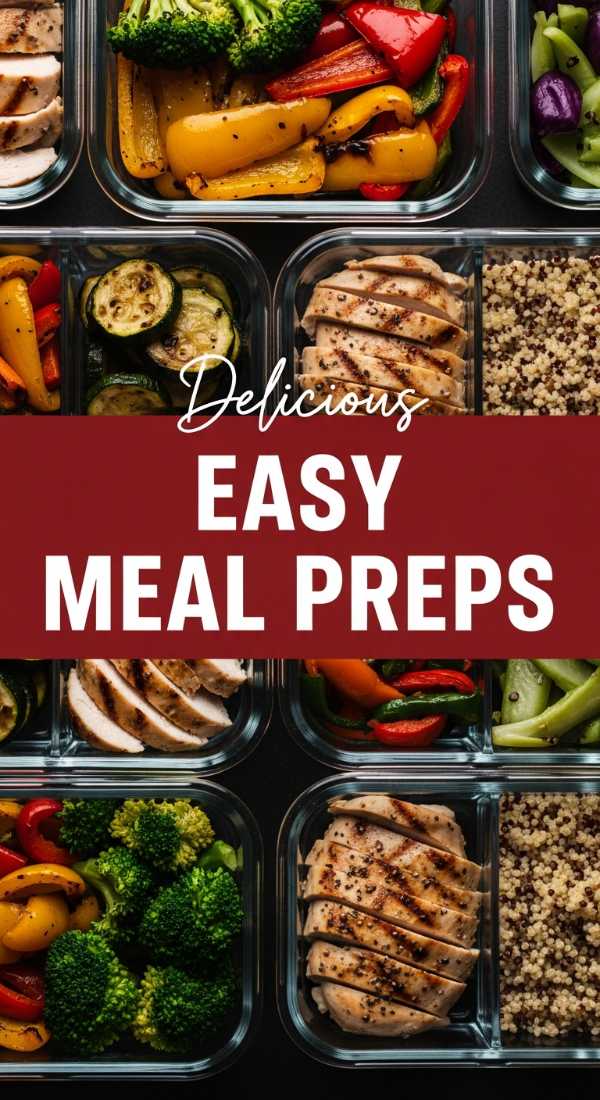Healthy Meal Prep for Weight Loss: Weekly Guide