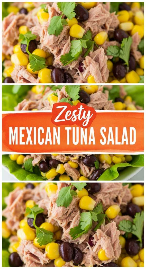 Healthy Mexican Tuna Salad Recipe