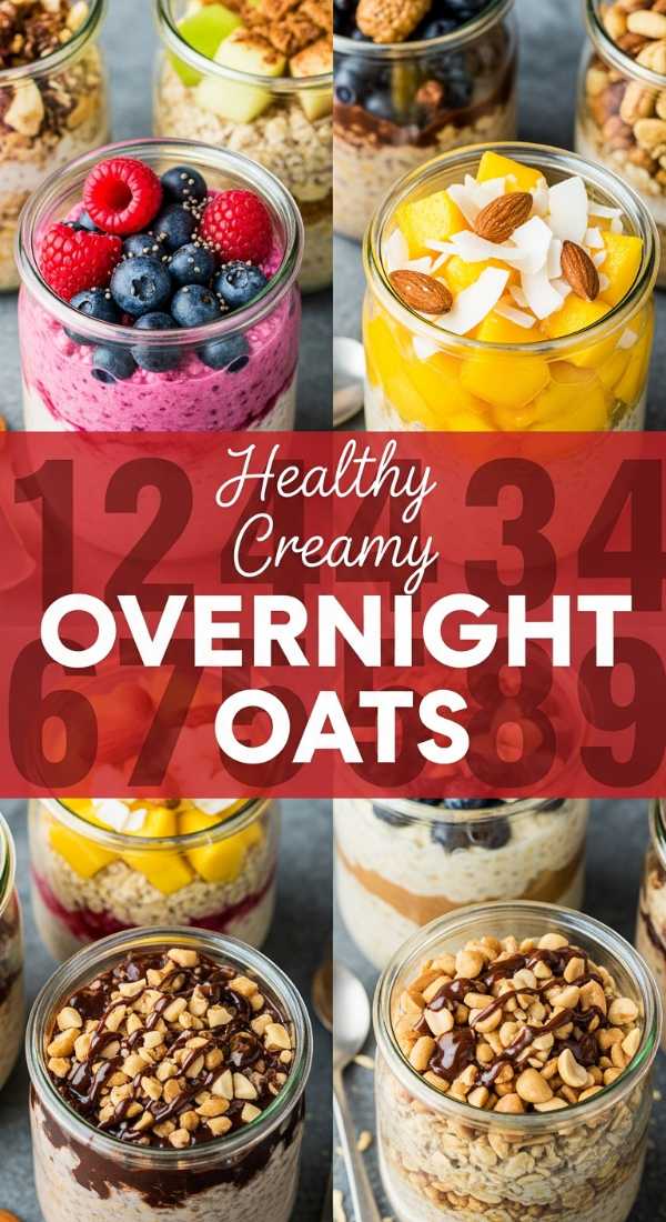 Healthy Overnight Oats for Busy Mornings