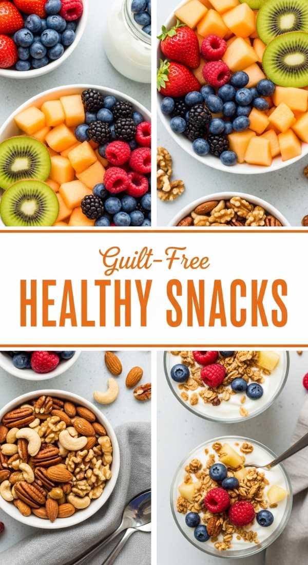 Healthy Snacks for Guilt-Free Munching