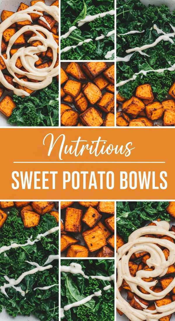 Healthy Sweet Potato Bowl Meal Prep