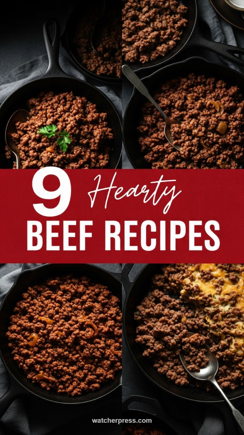Hearty Ground Beef Skillet Staples