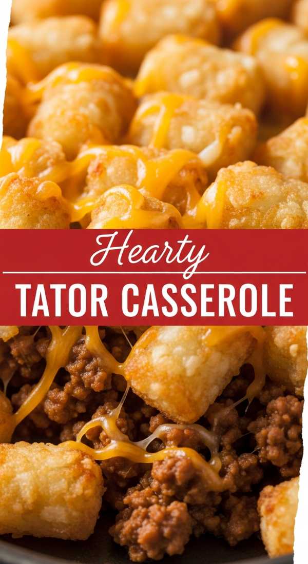 Hearty Tater Tot Casserole Family Dinner