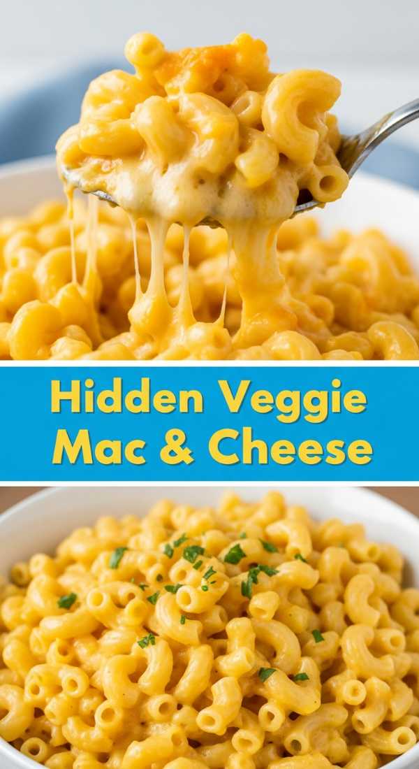 Hidden Veggie Mac & Cheese: Sneaky Healthy & Delicious!