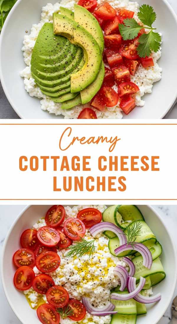 High Protein Cottage Cheese Lunch Ideas
