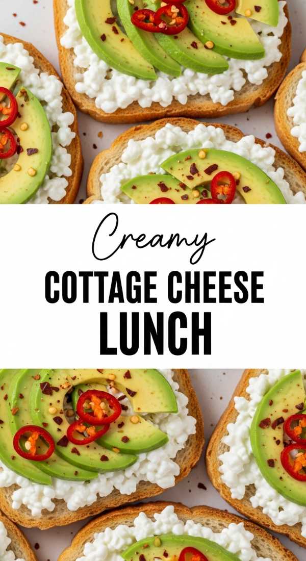 High Protein Cottage Cheese Lunch Ideas