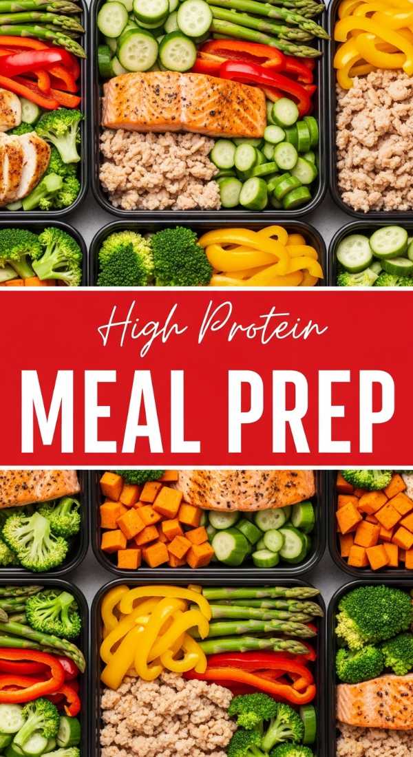 High Protein Meal Prep for Weight Loss