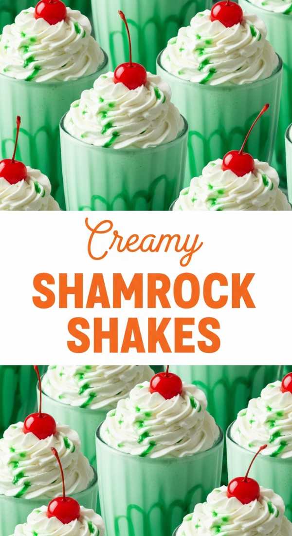Homemade Shamrock Shake Copycat