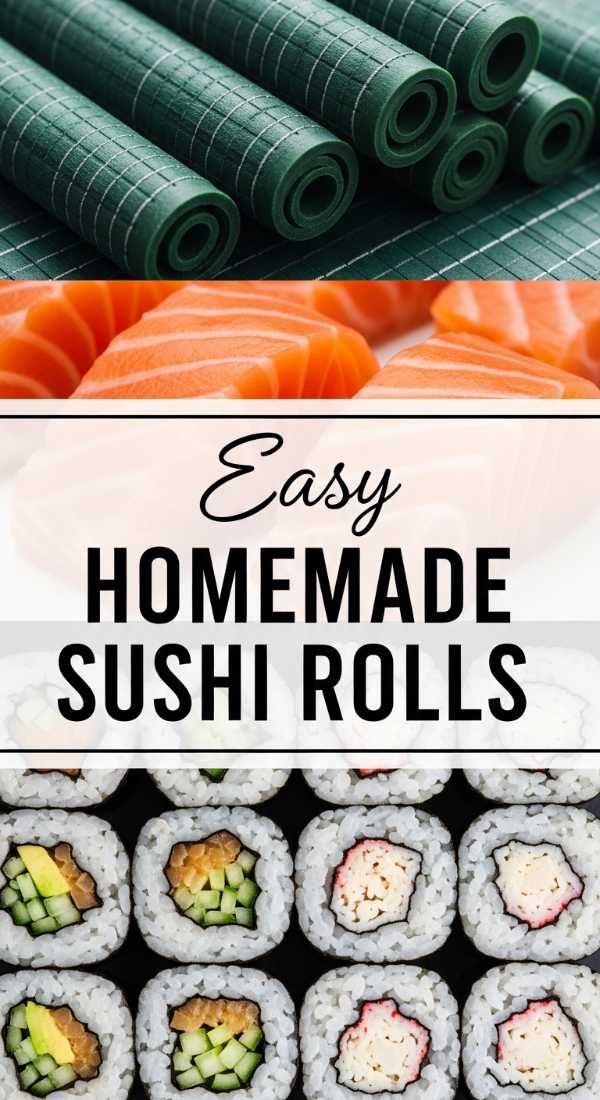 Homemade Sushi Recipes for Beginners