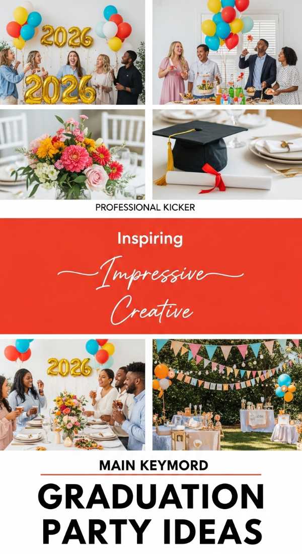Inspiring Graduation Party Ideas