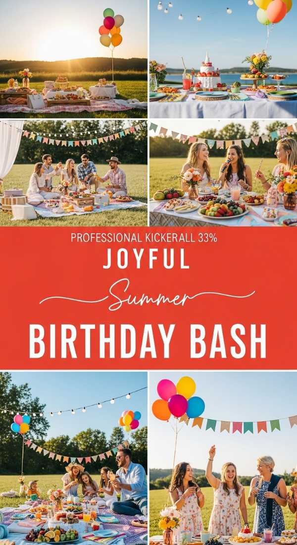 Joyful Summer Birthday Bash