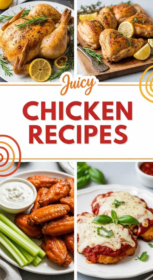 Juicy Chicken Recipes To Try Tonight