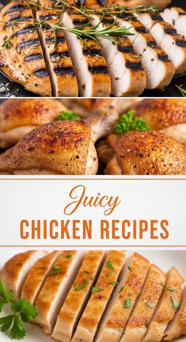 Juicy Chicken Recipes You Need to Try