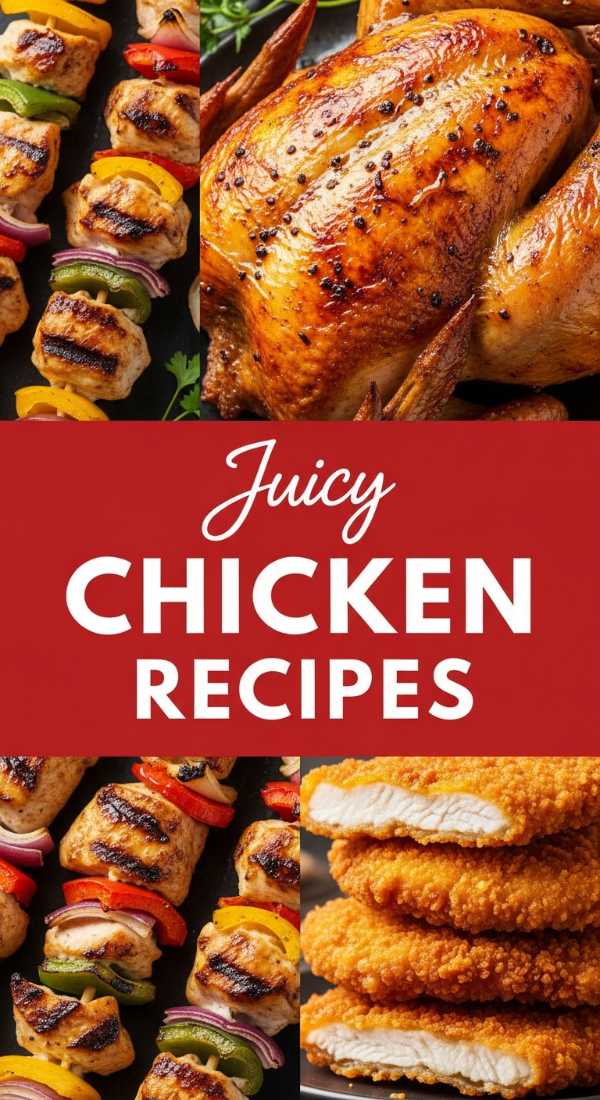 Juicy Chicken Recipes Your Kids Will Love