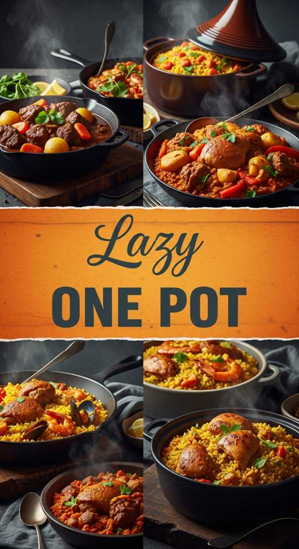 Lazy Dinner Ideas for One Pot Meals