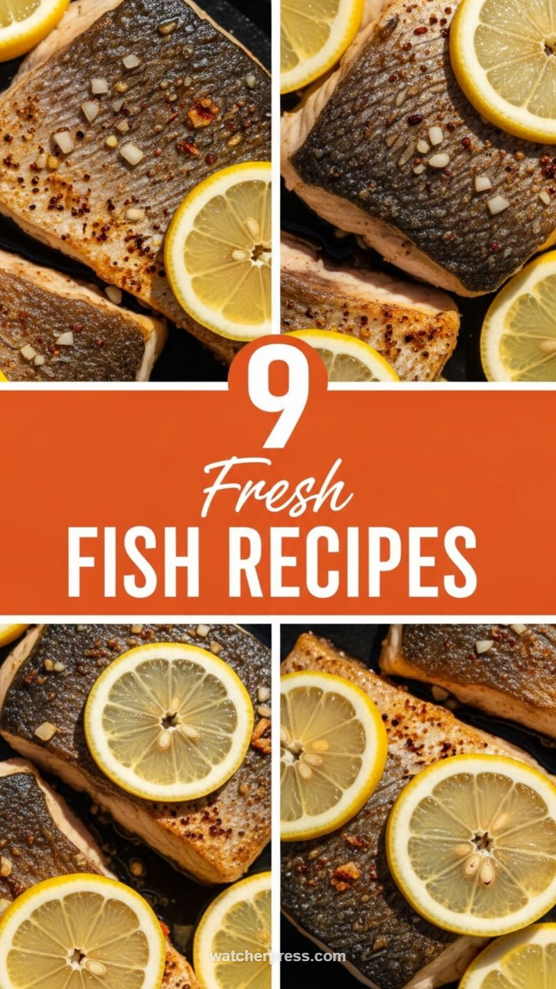 Lemon Herb Roasted Sea Bass