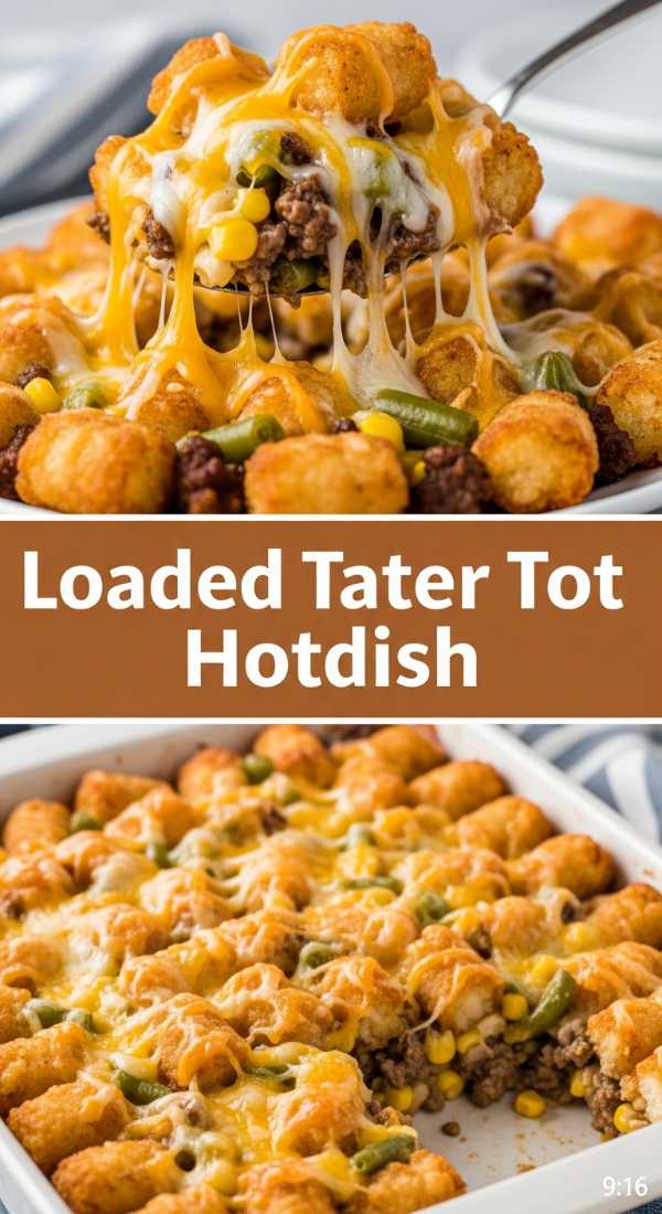 Loaded Tater Tot Hotdish: The Ultimate Comfort Food Casserole