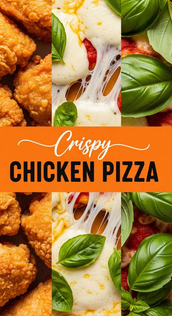Low Carb Chicken Crust Pizza
