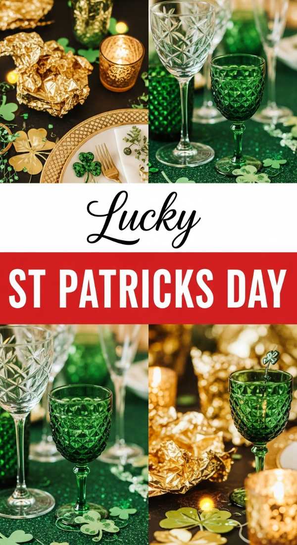 Lucky St Patricks Day Party Decor Ideas