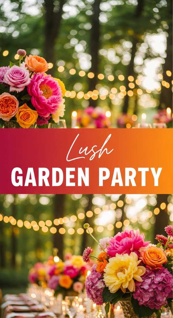Lush Garden Party Decorations