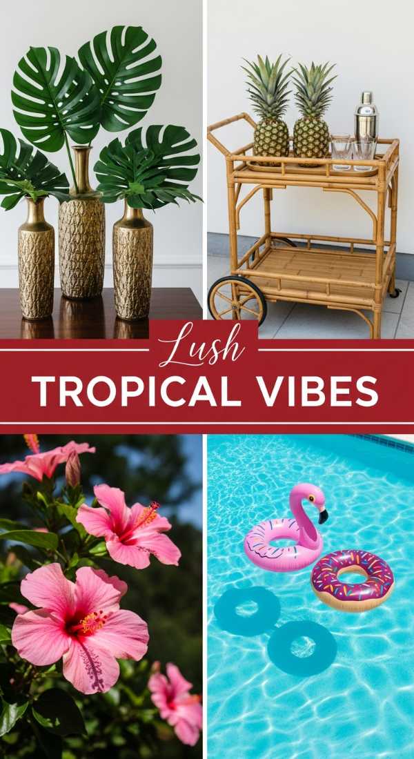 Lush Tropical Party Theme Ideas