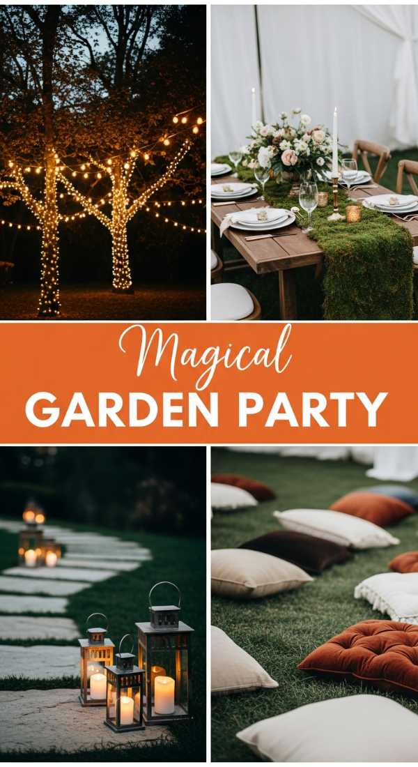 Magical Garden Party Decorations
