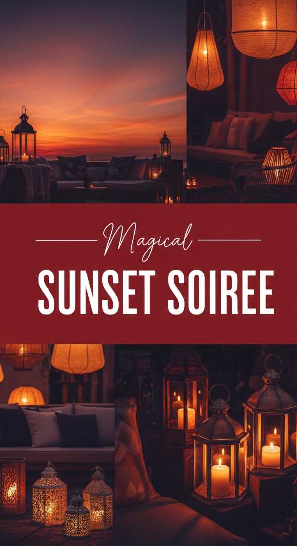 Magical Sunset Soiree Party Decor Tips
