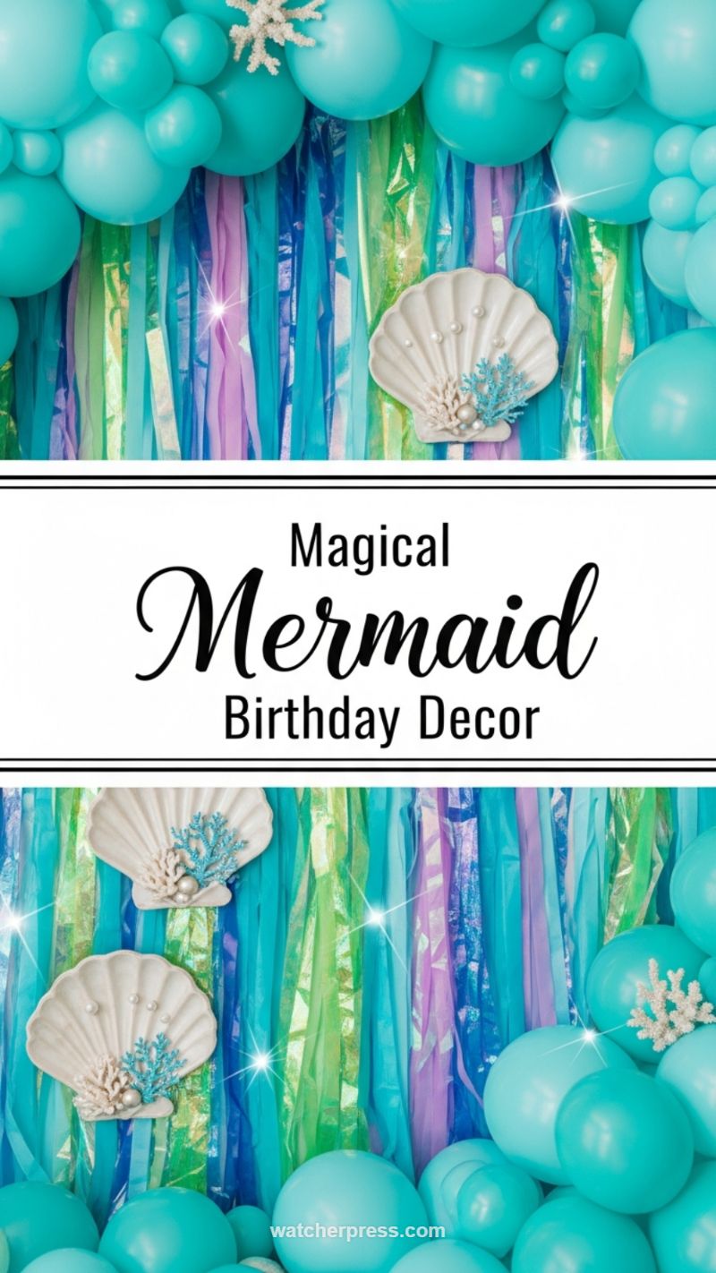 Magical Under the Sea Mermaid Birthday