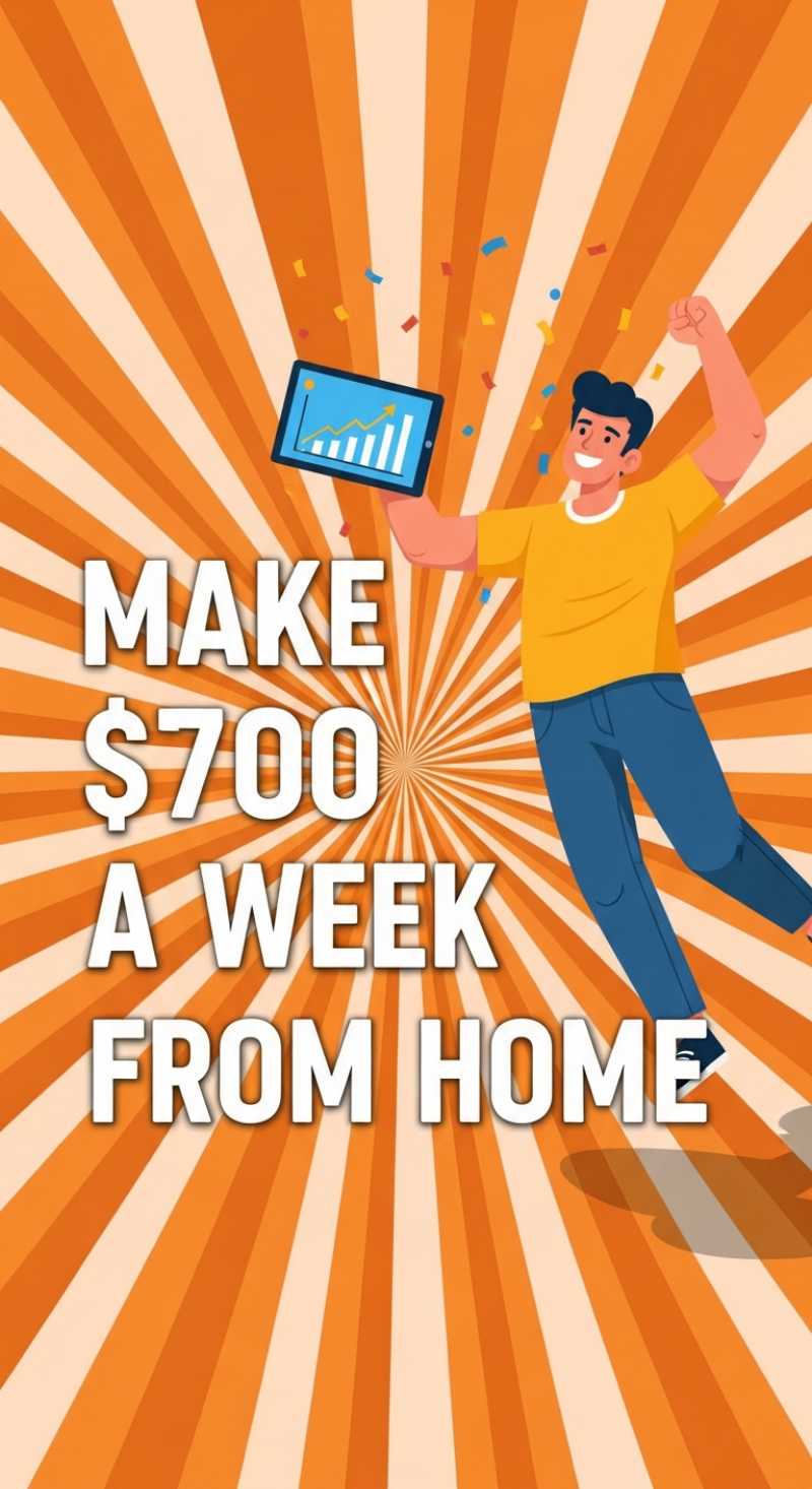 Make $700 Weekly from Home (Simple Guide)
