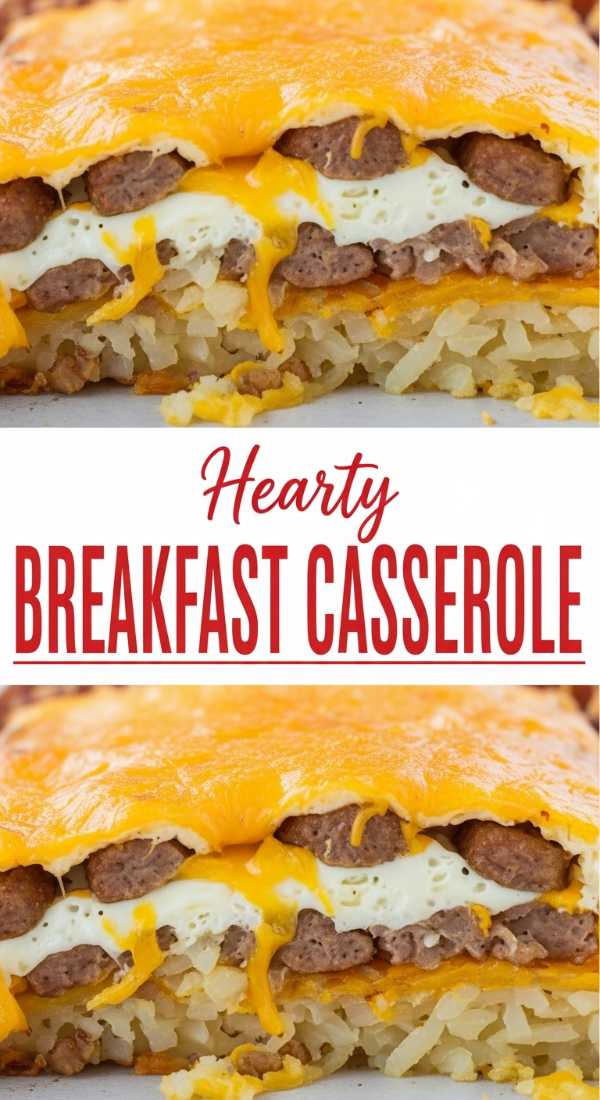 Make-Ahead Breakfast Casserole for Large Groups