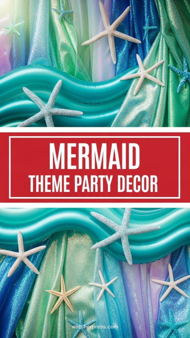 Mermaid Theme Party Decor
