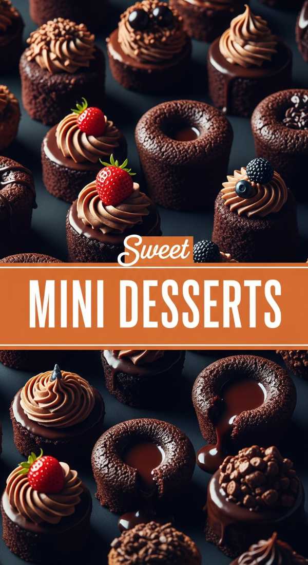 Mini Chocolate Dessert Ideas