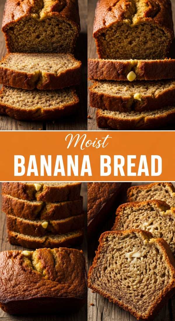Moist & Easy Banana Bread Recipe for Beginners