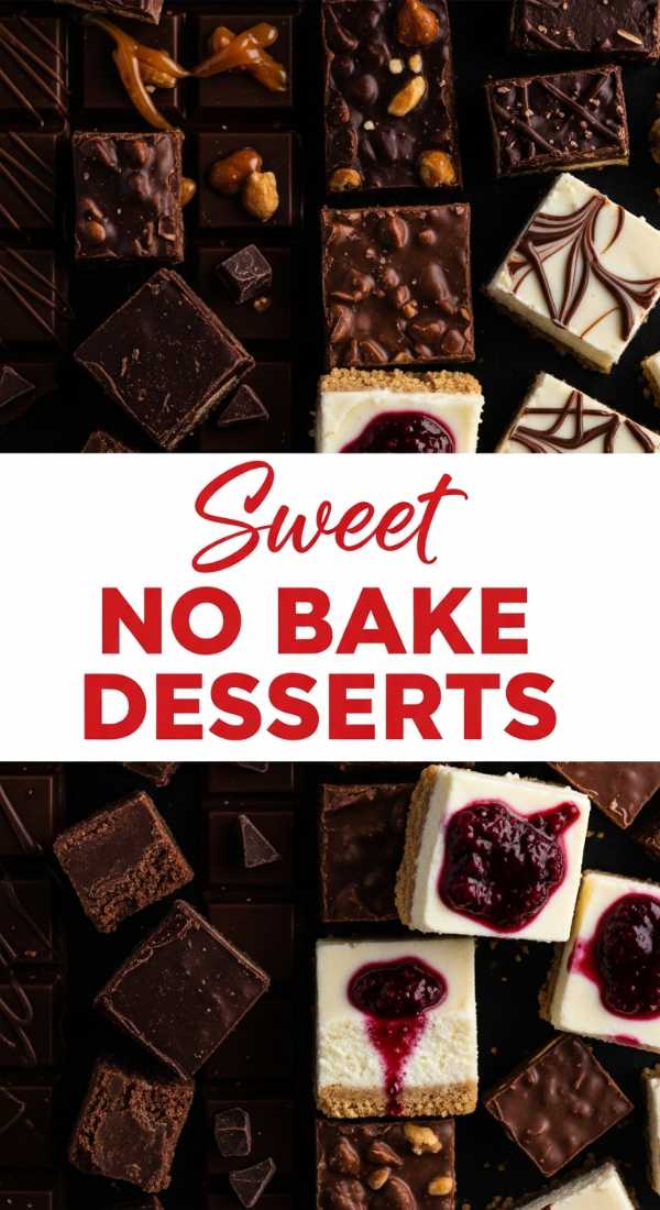 No Bake Dessert Recipes for Your Sweet Tooth