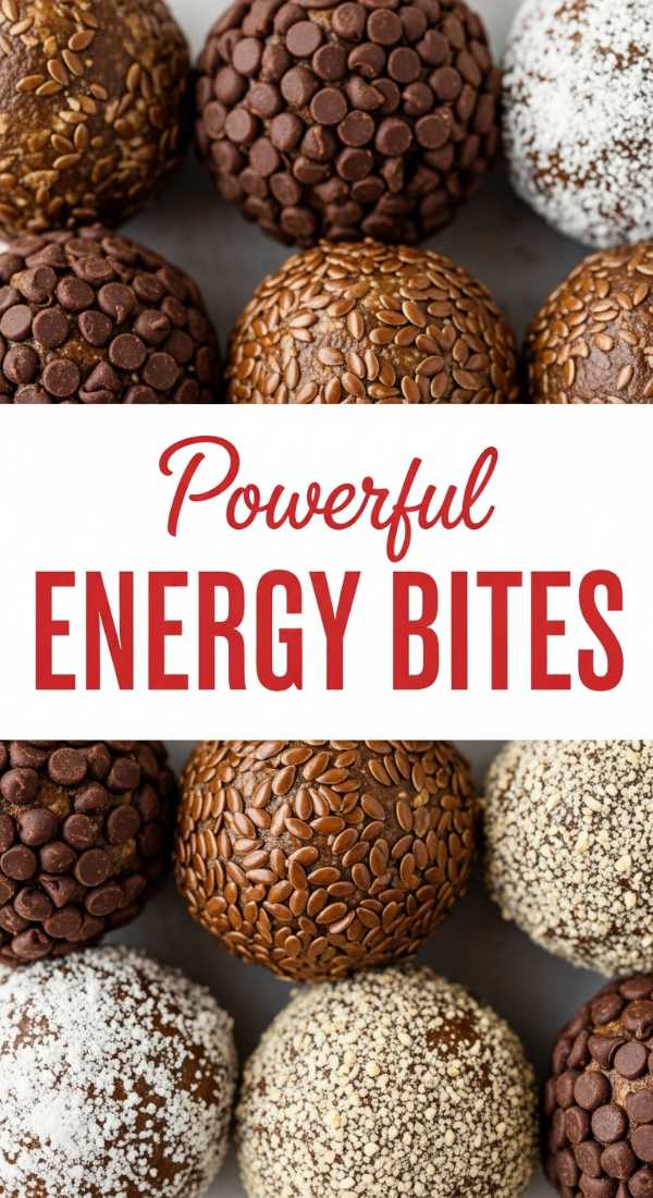 No-Bake Healthy Energy Bites Recipes