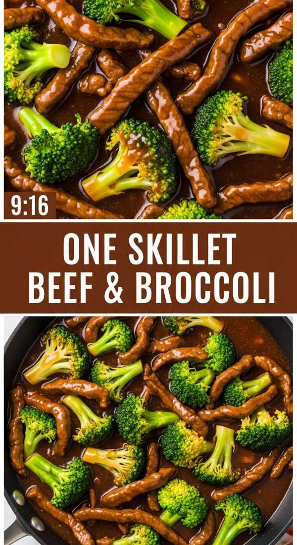 One Skillet Beef & Broccoli: Your New Family Favorite!