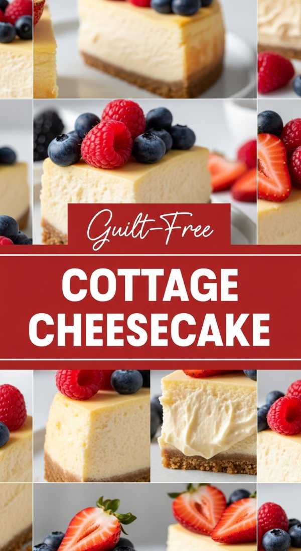 Protein-Packed Cottage Cheesecake Recipe