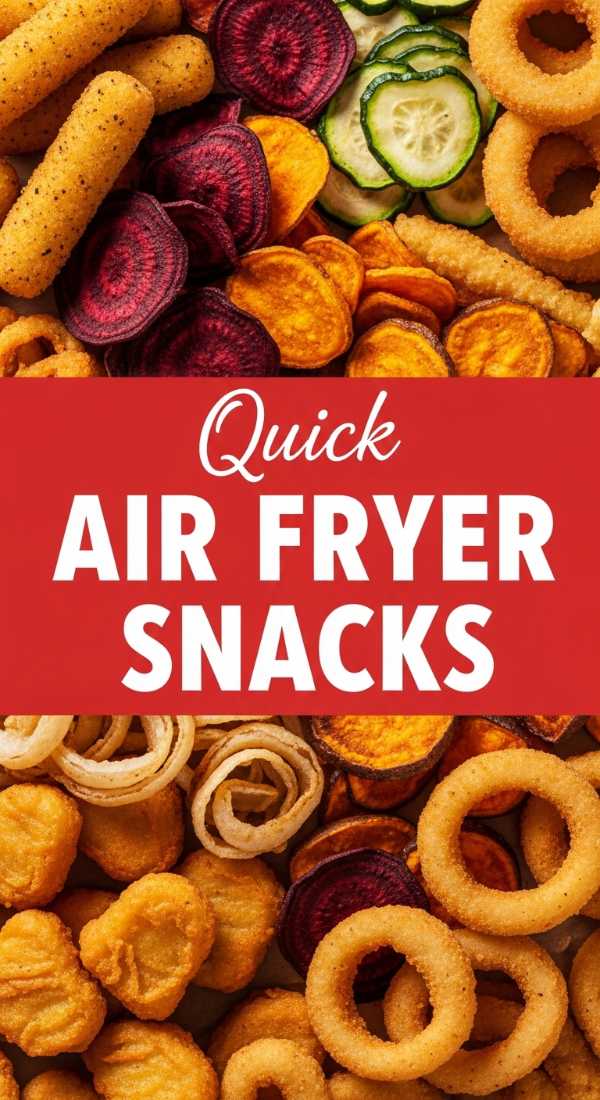 Quick Air Fryer Snack Ideas