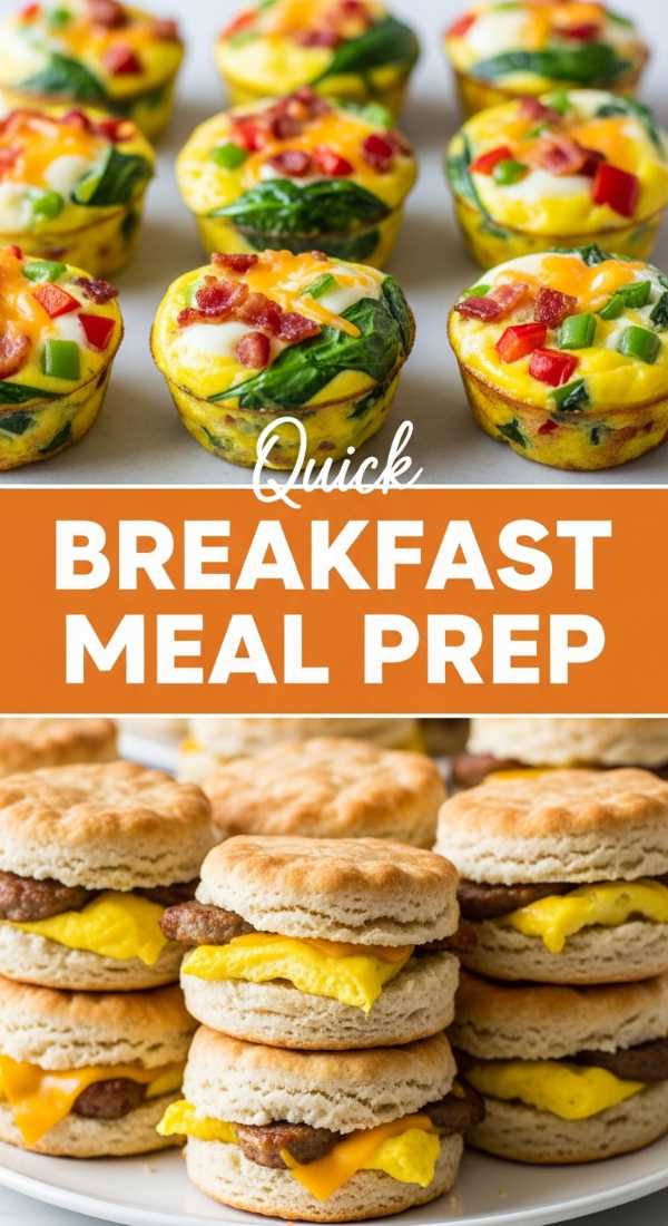 Quick Breakfast Meal Prep for Busy Mornings