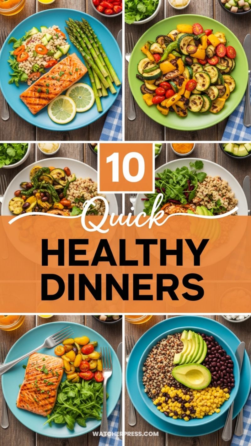 Quick Healthy Salmon & Quinoa Power Plates