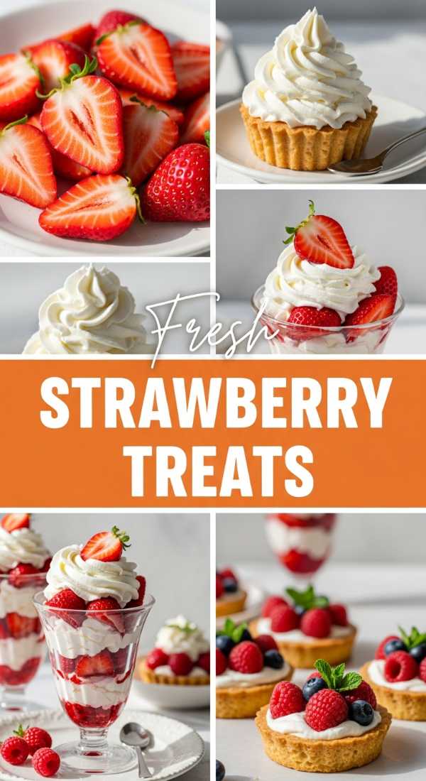 Quick Strawberry Shortcake and Desserts