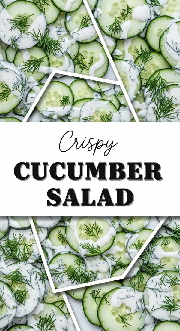 Refreshing Creamy Cucumber Salad Recipes