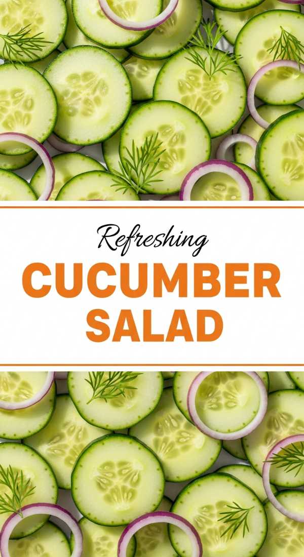 Refreshing Cucumber Salad Recipes for Summer