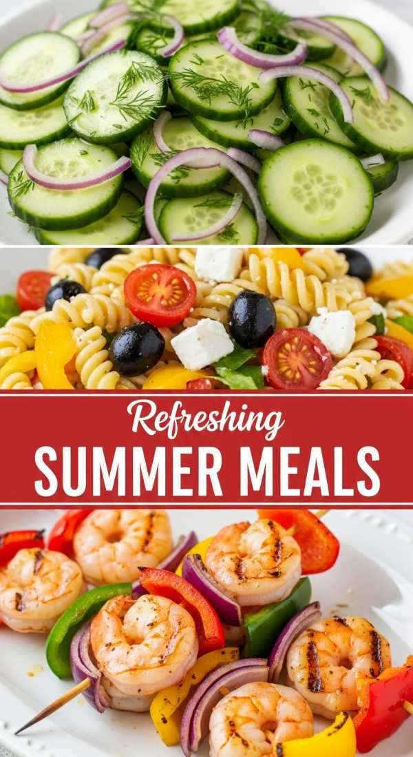 Refreshing Easy Summer Meals